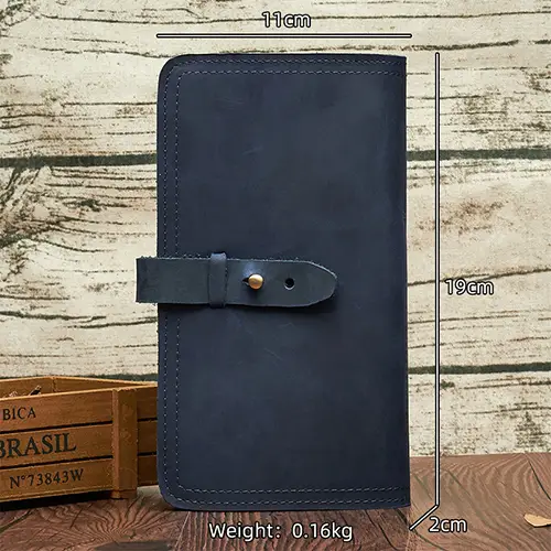 Stylish and Durable Multifunctional Leather Wallet for Travel and Everyday Use